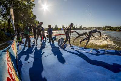 Palamós preparado para acoger la Copa del Mundo de Triatlón